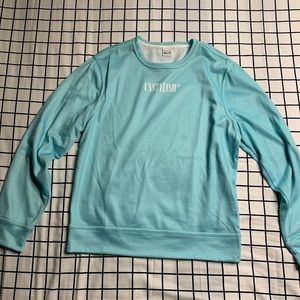 Baby blue pullover sweatshirt